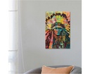 ICANVAS "NATIVE AMERICAN II" BY DEAN RUSSO CANVAS PRINT