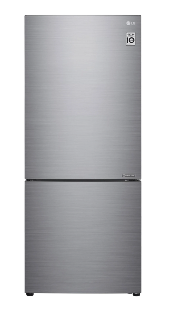 LG 420L Bottom Mount Fridge (Stainless Steel)